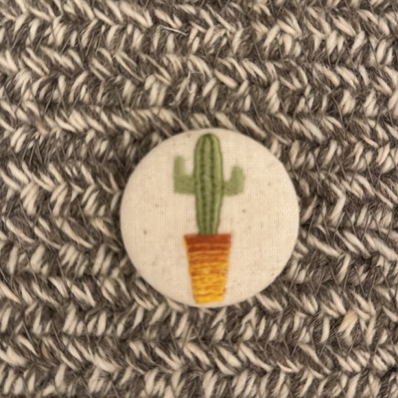 Parts and Labour embroidered succulent magnets - Picture 2 of 8